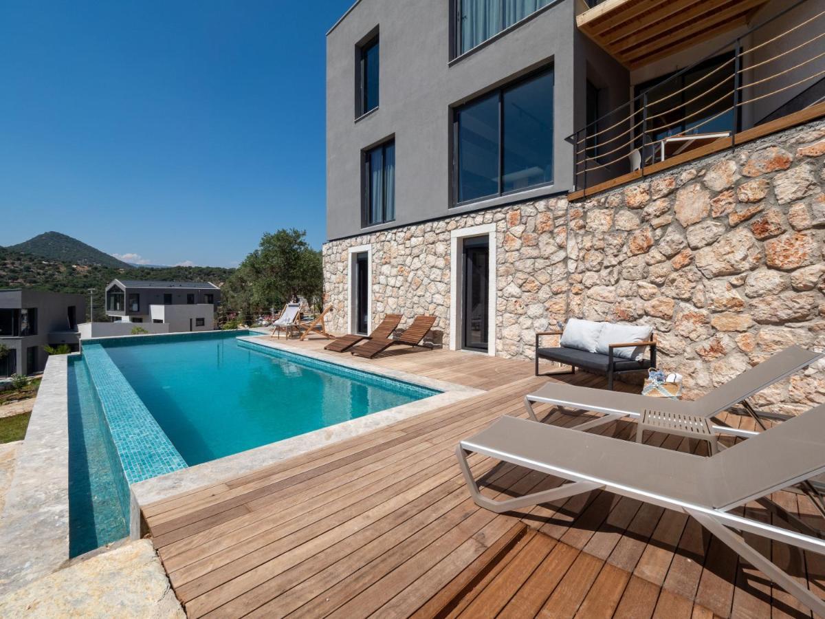 14 Premium Villas With Openair Restaurant&Tennis Court In Nature - Notos Club 卡斯 外观 照片