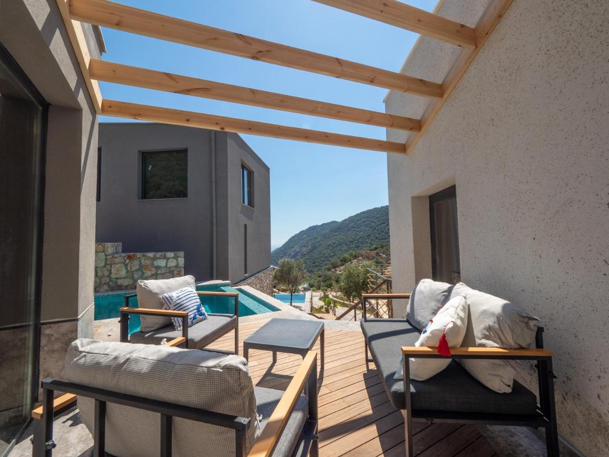 14 Premium Villas With Openair Restaurant&Tennis Court In Nature - Notos Club 卡斯 外观 照片
